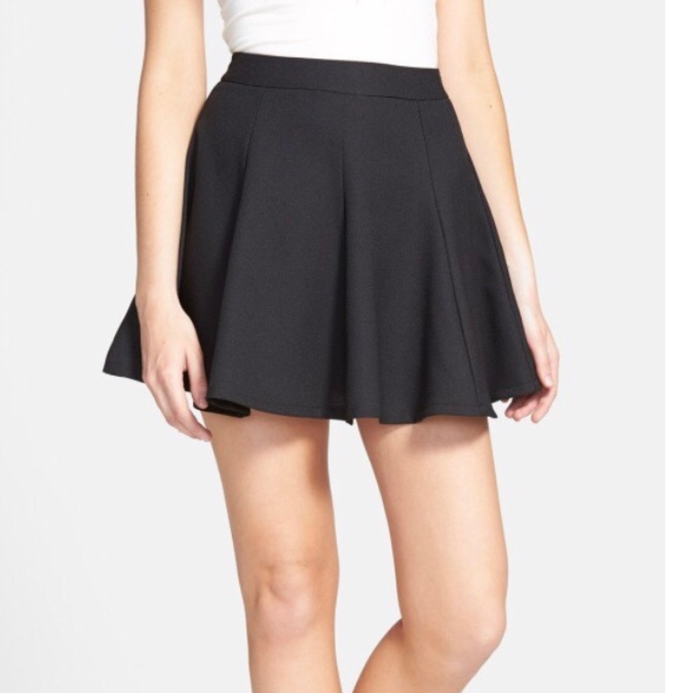 Lush high waisted skater skirt